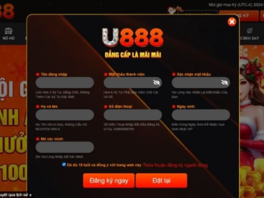 U888 Registeration