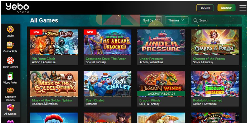 Yebo Casino – Biggest Jackpots of All Online Casinos in SA