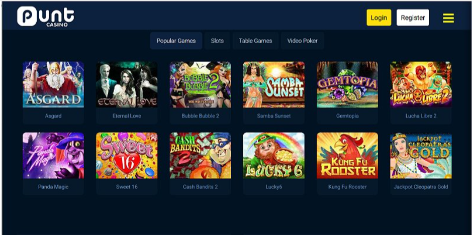 Punt Casino – Best Mobile Casino for South African Players